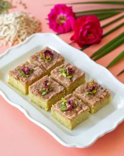 Gulkand Barfi